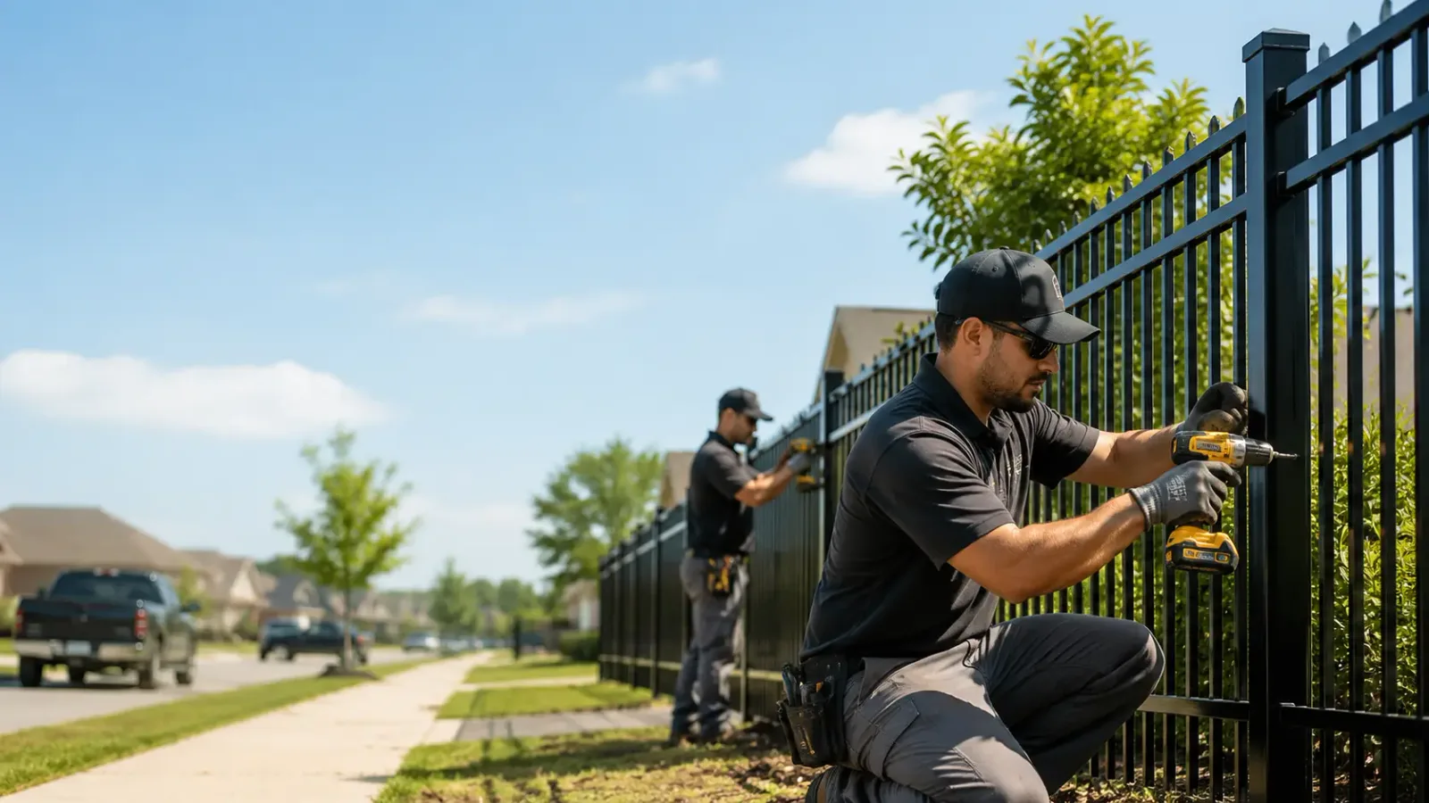 Metal Fence Installation in Oakley, MI